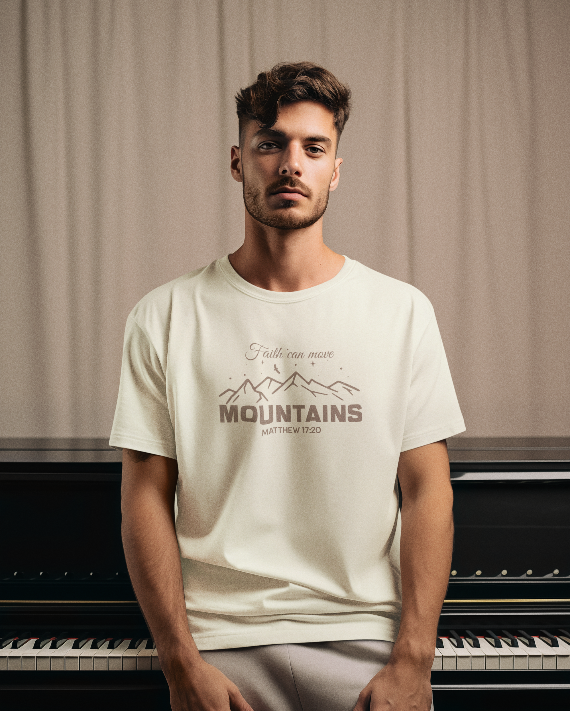 Faith can move Oversized Classic T-Shirt